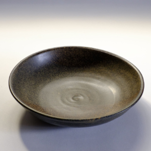 Abby Mouw: 042 Tenmoku Shallow Bowl